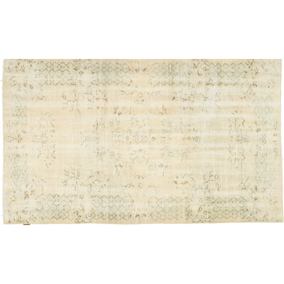 Ahgly Company Indoor Rectangle Contemporary Brown Abstract Area Rugs, 5' x 7'