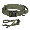 thumbnail image 1 of Collar Y Cuerda Para Perros Verde Militar Belug,  talla XGRANDE, 1 of 4