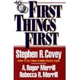 thumbnail image 1 of Pre-Owned First Things First (Paperback) 0684802031 9780684802039, 1 of 1