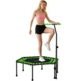 thumbnail image 1 of Soozier Trampoline de Rebond 45 Pouces pour Adultes avec Poignée Réglable à 3 Niveaux, 1 of 10
