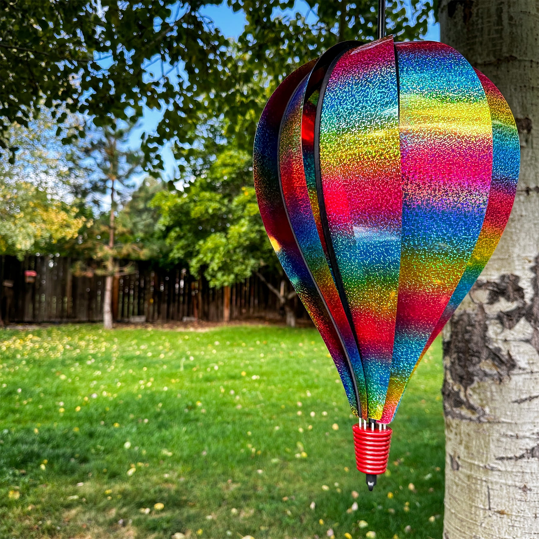 【COLOR iN ID】Cooling Air Balloon Pants In the Breeze 1081 — Rainbow Whirl 10-Panel Hot Air Balloon