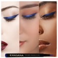 thumbnail image 4 of Khasana Ultra Advanced Liquid Eyeliner, Waterproof & No Skip Formula, 24 Hrs -Stay All Day, 2X The Intensity - Soft & Precise Tip, Quick Dry & Smudge Resistant, Vegan.#4 Royal Blue, 4 of 6
