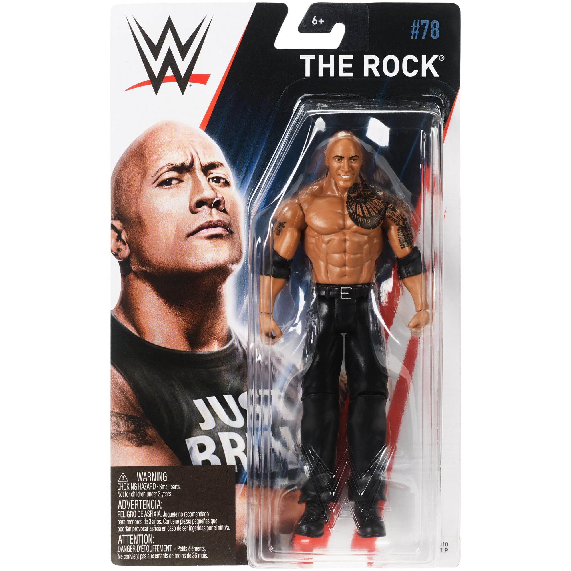 the rock wrestling doll
