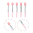 thumbnail image 1 of Silicone Lip Brushes for Makeup Use 12pcs Pink Travel Size Easy to Carry, 1 of 8