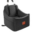 thumbnail image 1 of Asiento de coche para perros INDYBUD, tamaño pequeño/mediano, espuma viscoelástica, 35 libras, color, 1 of 8