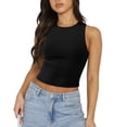 thumbnail image 1 of Hiiyo Women's Racerback Tank Top Fitness Workout Sleeveless Crop Tops, Sizes Xs, 1 of 7