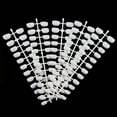 thumbnail image 2 of 120Pcs Small Short Nail Tips for Children Nail Practice Nail Polish Display (White), 2 of 7