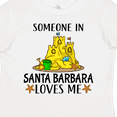 thumbnail image 4 of Inktastic Someone in Santa Barbara Loves Me Boys or Girls Toddler T-Shirt, 4 of 5