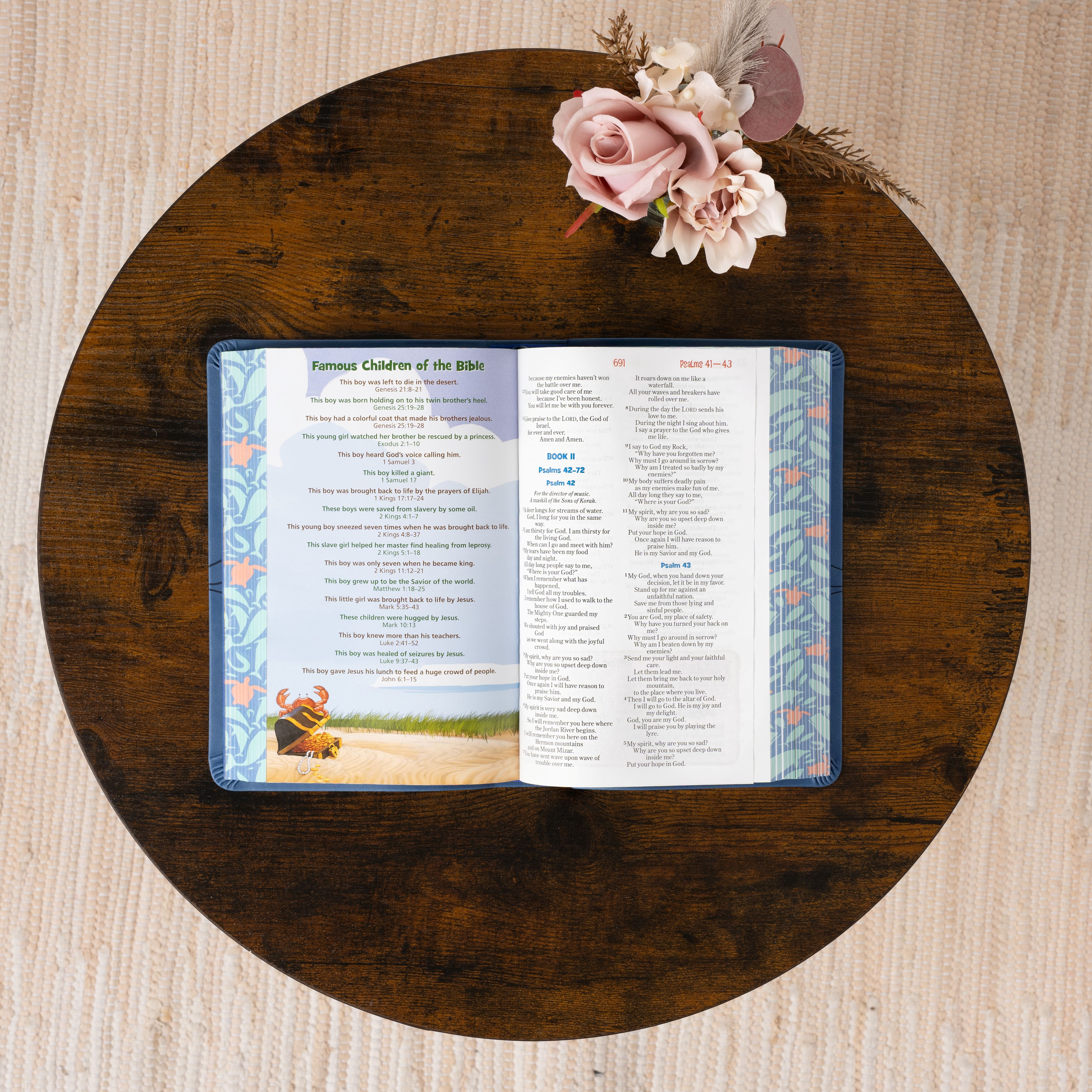 Personalized Adventure Bible for Youth, NIrV Youth Bible with Name Engraved, Early Readers Custom Bible, Christian gifts, Baptism gift