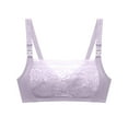 thumbnail image 2 of XFLWAM Womens No Underwire Lace Bras Push Up Full Coverage Bralettes Plus Size Supportive Bras Breathable Comfortable Everyday Bra, 2 of 4