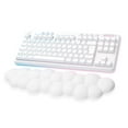 thumbnail image 4 of Logitech G G715 Wireless Gaming Keyboard, Linear Switches (GX Red) and Keyboard Palm Rest, White Mist - Keyboard - tenkeyless - backlit - wireless - Bluetooth, 2.4 GHz - key switch: GX Red Linear, 4 of 9