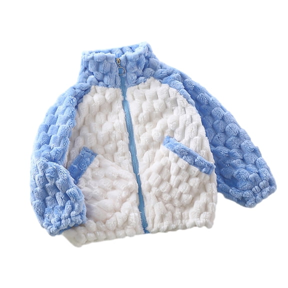 Godderr Kids Baby Girls Boys Winter Coat for Toddler Fleece Jacket Sweater Padded Long Sleeve Clothing for 2-12Y