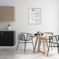 thumbnail image 2 of Stupell Industries Wine Glasses Chart Infographic Kitchen Home Design Graphic Art Framed Art Print Wall Art, 24x30, By Daphne Polselli, 2 of 8