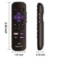 thumbnail image 6 of OEM Replacement Remote Control Compatible with All JVC HDR Roku Smart LED TVs 【Only Works with JVC Roku TV, Not for Roku Stick and Roku Box】 (Netflix/Disney Plus/Apple TV+ / HBO Max), 6 of 8