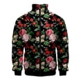 thumbnail image 4 of Chaqueta con estampado de flores antiguas en 3D para hombre, chaqueta de invierno para mujer, chaquetas con gráficos de flores de Harajuku, moda para niños, top vintage genial, 4 of 4