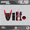 thumbnail image 4 of Kalair GFX Graphics Kit for Honda CRF230F (2003-2007) Division Series, 4 of 5