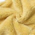 thumbnail image 4 of KAUOD Boys Girls Fleece Snowsuits Jumpsuits Cute Bunny Ear Hooded Bodysuit Zip up Fuzzy Plush Padded Warm Romper Outfits, 4 of 8