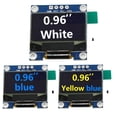 thumbnail image 4 of Seitruly Tablero OLED GND 3.3V Módulos de pantalla de iluminación automática Mostrados Ajuste práctico Interfaz IIC Pantalla LED Azul Type3 NO3, 4 of 6