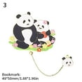 thumbnail image 5 of Panda Bookmarks Metal Bookmarks Creative Page Marker Book Lover Gift, 5 of 18