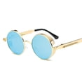 thumbnail image 3 of New Round Sunglasses Steampunk Glasses Outdoor Sunscreen Anti-UV Sunglasses Fashion Men And Women Sunglasses, 3 of 8
