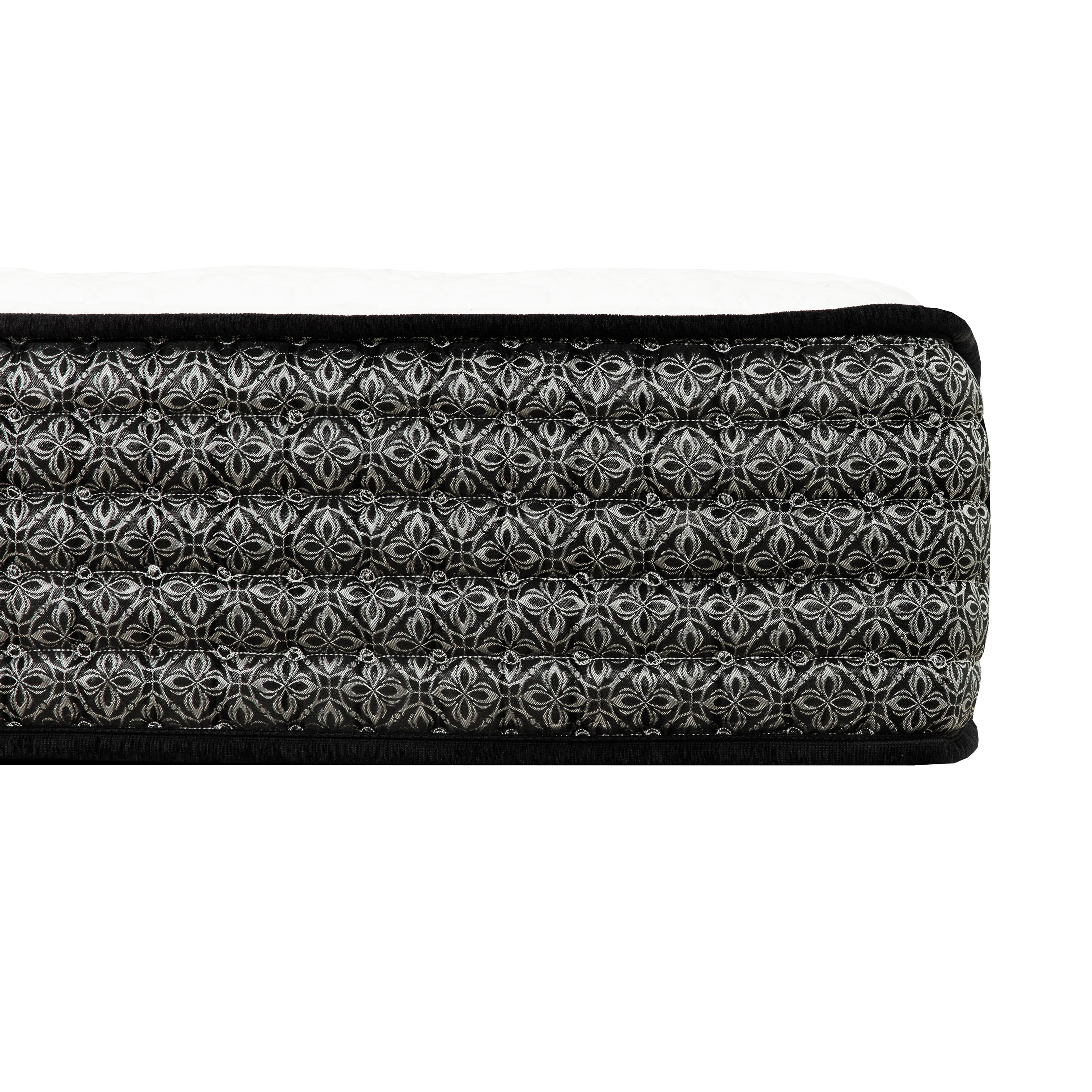 12 in. King Size Pocket Coil Hybrid Mattress, Euro Top Gel Memory Foam Mattress in a Bed
