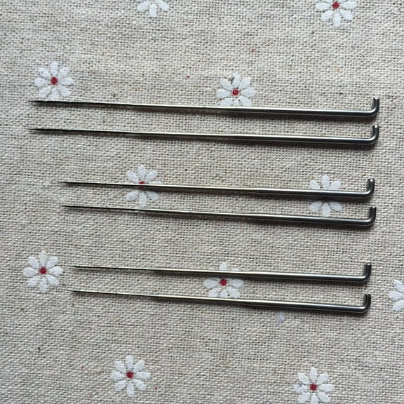 OULII 30Pcs Wool Felt Needle Felting Multi Tool for Embroidery and Darning Silver Ergonomic Design