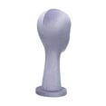 thumbnail image 3 of TISHITA Mannequin Tête Modèle Casquettes Mode Support de Rangement pour Bandeau Couvre-Chef Casque Crème, 3 of 8