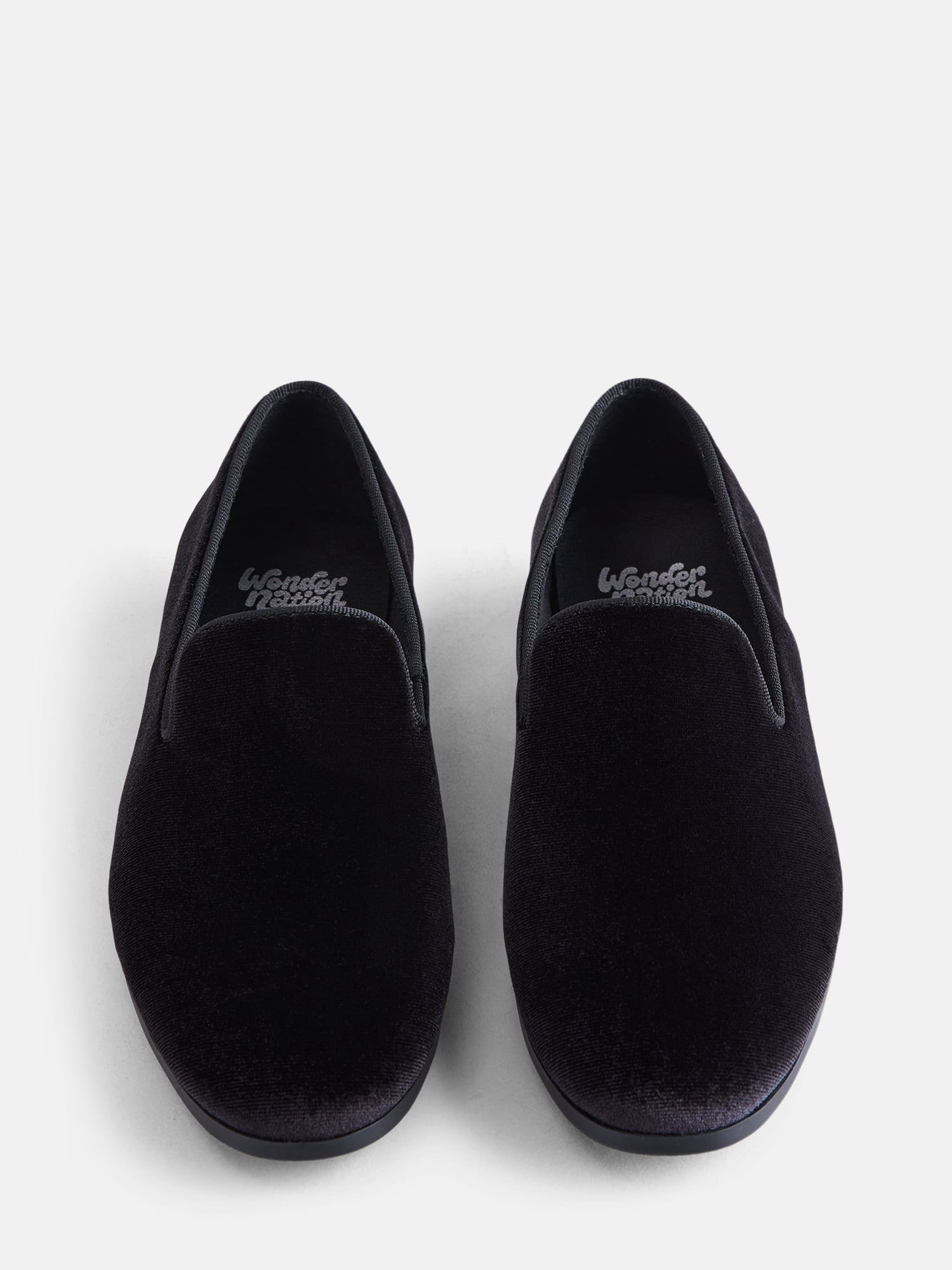 Wonder Nation Boys Velvet Loafers