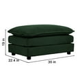 thumbnail image 4 of 146.5"Modular Sectional Sofa DIY Combination Couch, 4-Seater Comfy Cloud Couches with 2 Movable Ottoman, U Shaped Couch Set for Living Room, 4 of 9