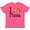 Retro Heather Pink, variant on I Heart Pizza Youth T-Shirt
