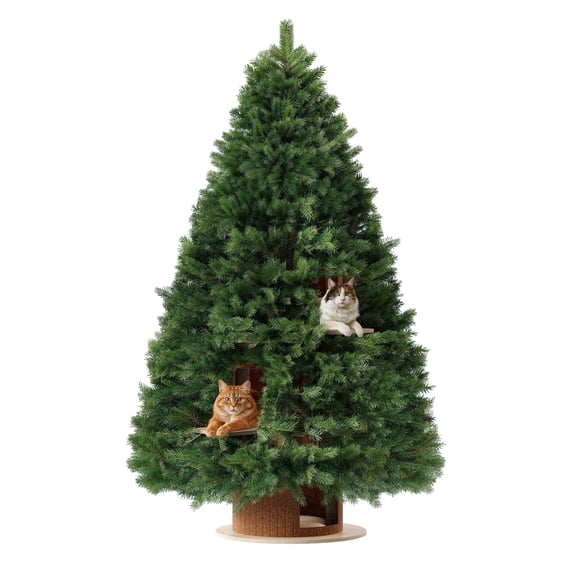 Meowpy Cat Christmas Tree Branch Accessory