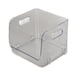 thumbnail image 1 of Soporte de almacenamiento de oficina, diseño apilable transparente, impermeable, a prueba de polvo, doble asa, contenedor de almacenamiento para mascotas, 1 of 8