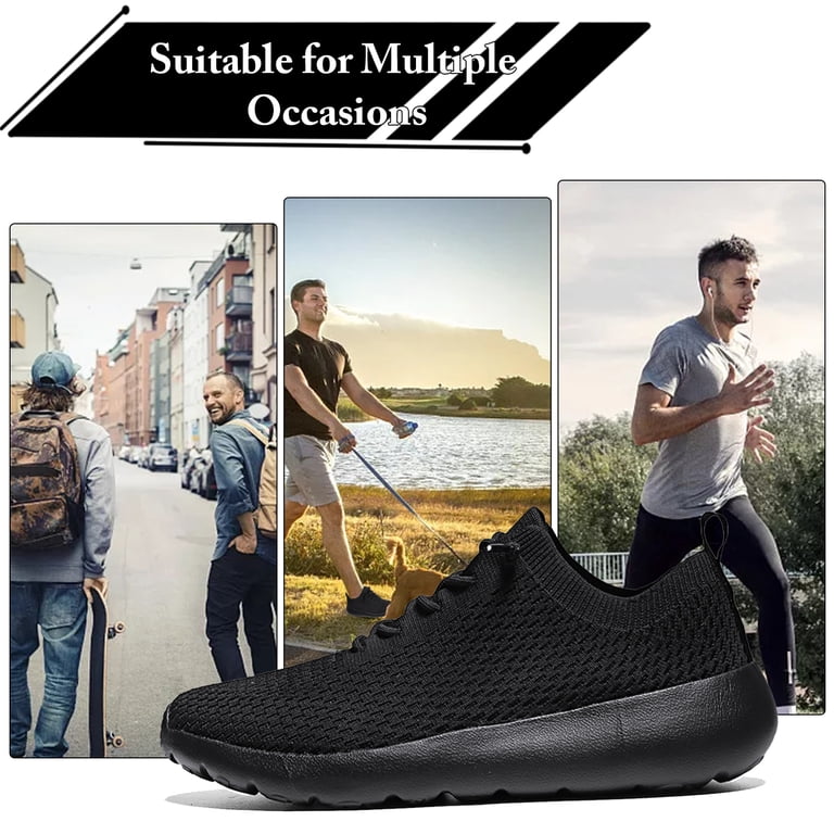 Ultra Lightweight Athletic Sneakers Breathable Mesh Walking Running Casual Sport Walking Shoes for Men Ultra Lightweight Breathable Running  main image 4
