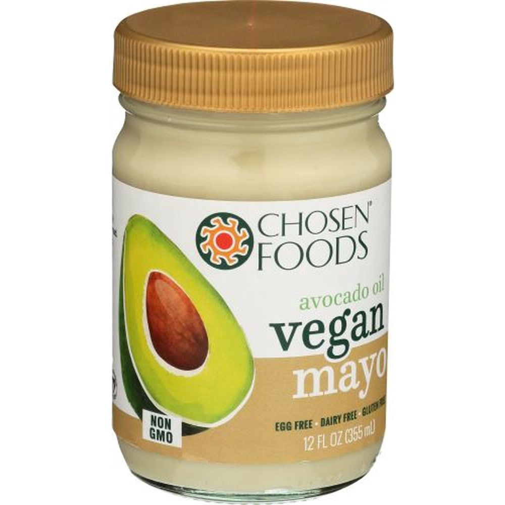Chosen Foods Avocado Oil Vegan Mayo, 12 Ounce -- 6 per Case.