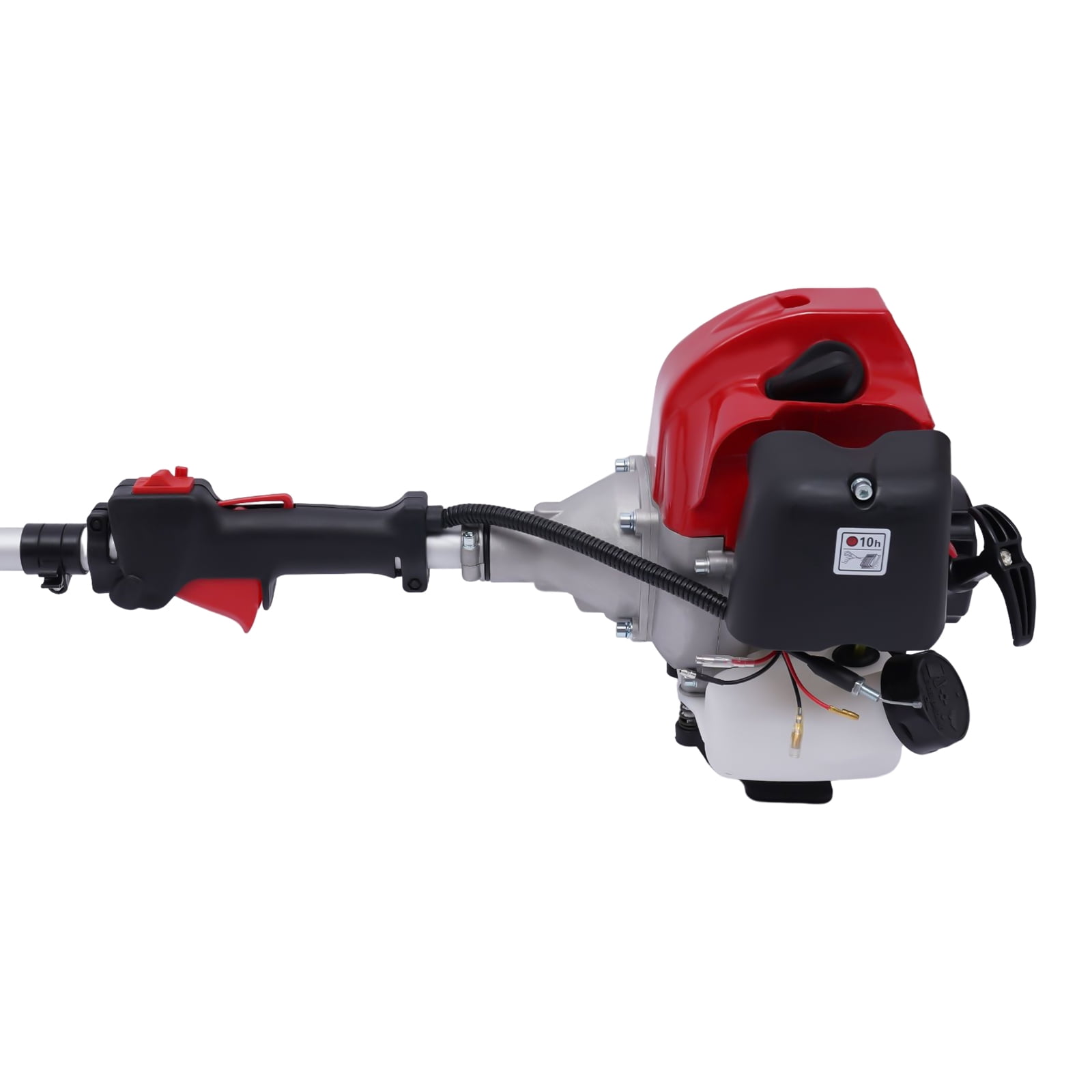 Wildnix 4-in-1 Push Lawn Mower – 1.4kw Motor, Metal Blade, Hedge Trimmer, Brush Cutter, Chainsaw