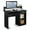 Black, variant on Ktaxon Wood Computer Desk Office Black Laptop PC Work Table Home Drawer & Keyboard Tray