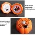 thumbnail image 4 of ​​LED Pumpkin Light Set Flameless Halloween Decoration - 12 Pack Orange Jack-o-lantern Tealights for Party Home Decor​​(B), 4 of 5