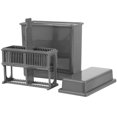 thumbnail image 1 of WEUVEB 1 Set Rectangular Microscope Slide Storage Cabinet for Research and Teaching Grey, 1 of 5