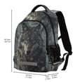 thumbnail image 3 of ALAZA Winter Lone Wolf Backpack Elementary School Bag Bookbag Travel Rucksack, 3 of 7