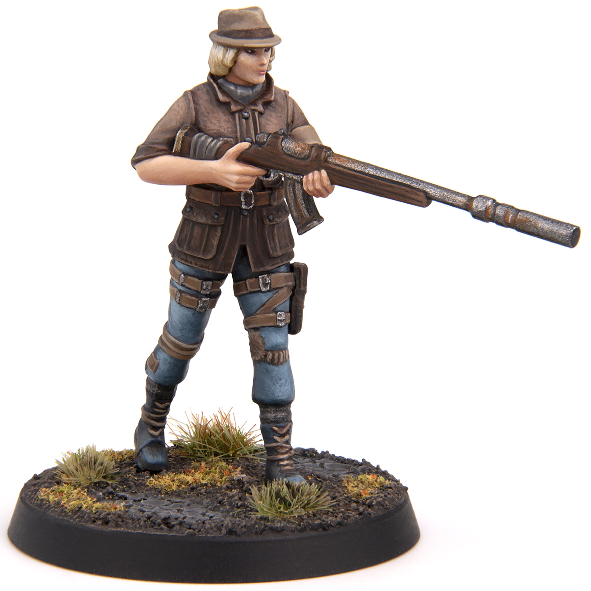 Fallout: Miniatures - Railroad: Core Box - 10 Figure & Bases Set, Multi-Part Plastic, Unpainted & Unassembled, Licensed Tabletop Skirmish Wargame