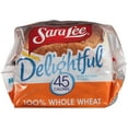 thumbnail image 5 of Sara Lee Delightful 100% Whole Wheat Bread Loaf, 20 oz, 26 Count, 5 of 10