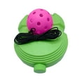 thumbnail image 1 of Pelota de Pickleball con rebote y cordón para deportes al aire libre. bola rosa verde, 1 of 9