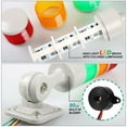 qiya 12V Led Signal Tower Stack Lights Column Lamp Andon Lights with