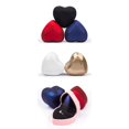thumbnail image 2 of Led Wedding Ring Box Heart-shaped With Display Storage Jewelry Case Velvet, 2 of 5