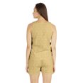 thumbnail image 5 of Bimba Womens Solid Sleepwear Set 2 Pcs Short & Top Casual Nightwear Loose Fit Loungewear, 5 of 7
