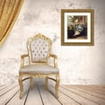thumbnail image 3 of Chinnery, George 12x13 Gold Ornate Wood Framed with Double Matting Museum Art Print Titled - Portrait of a Girl, 3 of 4