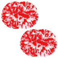 thumbnail image 1 of Lot de 2 Pompons de Cheerleading avec Poignée de Bâton pour Esprit d'Équipe Sports Danse Cheering Enfants Adultes, 1 of 8