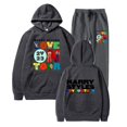 thumbnail image 1 of Conjunto de sudadera con capucha para hombre y mujer, chándal informal con estampado de Love on Tour, ropa de Anime con cremallera, 2023, 1 of 4