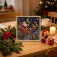 thumbnail image 5 of DIY Christmas Pearl Diamond Art Painting Kit, 7.87in Christmas Pearl Beads Art Craft for Adults Beginner, Xmas Diamond Dots Beads Painting for Home Wall Decor, 5 of 7