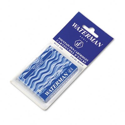 waterman fountain pen cartridges refill pens ink medium refills hemisphere nib horizon davidson harley chrome point zuhsna walmart